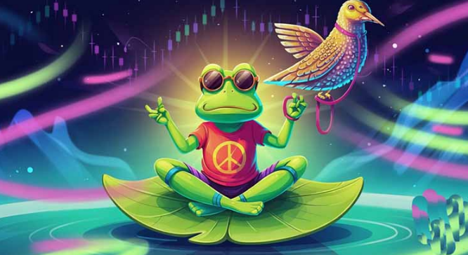 什么是和平蛙（PEACE）币？2026 年搭上青蛙热潮的表情包代币