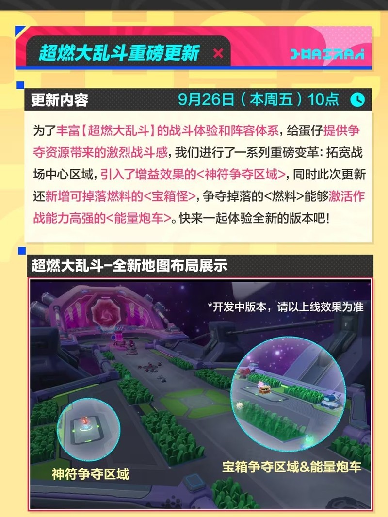 《蛋仔派对》超燃大乱斗上线时间介绍