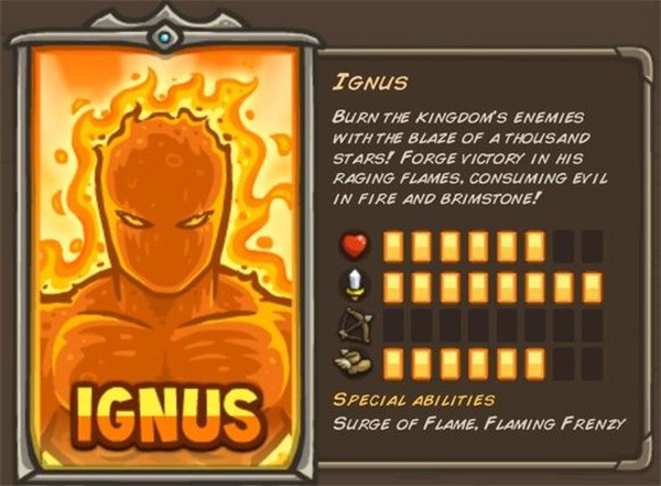 王国保卫战战略对决火焰人