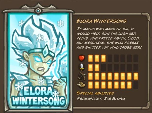 王国保卫战战略对决冰魔女