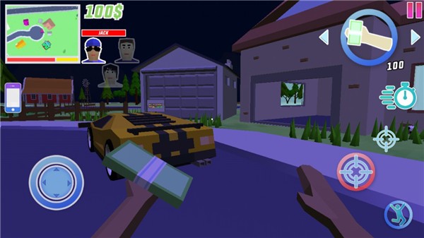 沙盒模拟器盗贼战争第一关攻略图