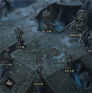 地下城堡3魂之诗圣城修道院攻略图
