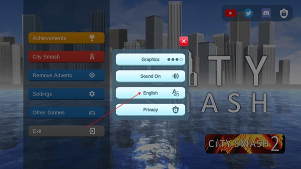 城市摧毁模拟器中文设置图