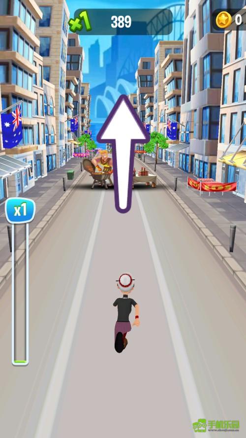 愤怒的老奶奶跑酷怎么玩截图3