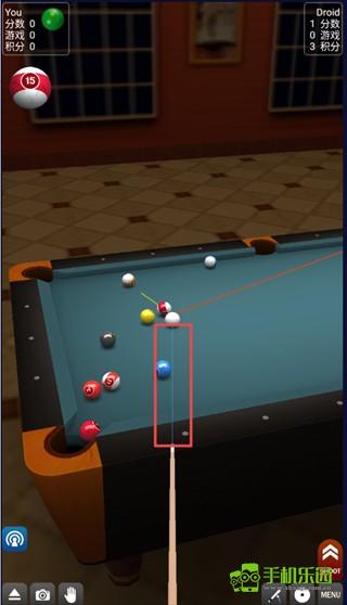 3d桌球中文版玩法介绍图