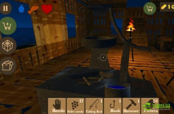 木筏求生汉化版喝水教程