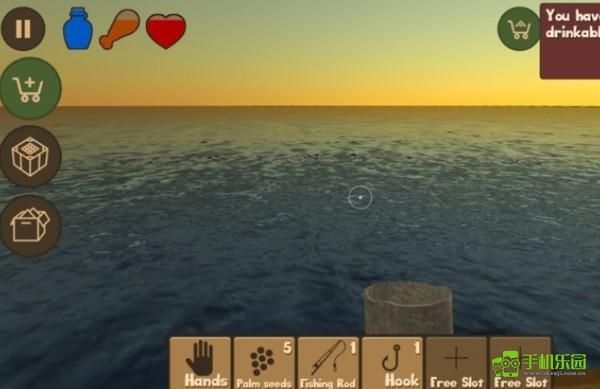 木筏求生汉化版喝水教程