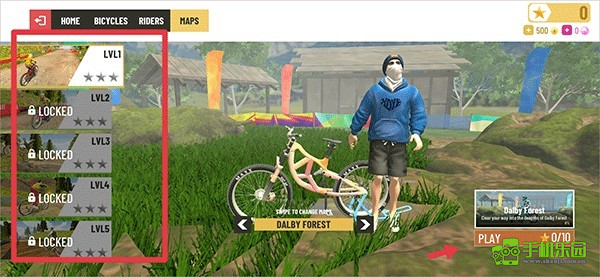 极限挑战自行车重制版