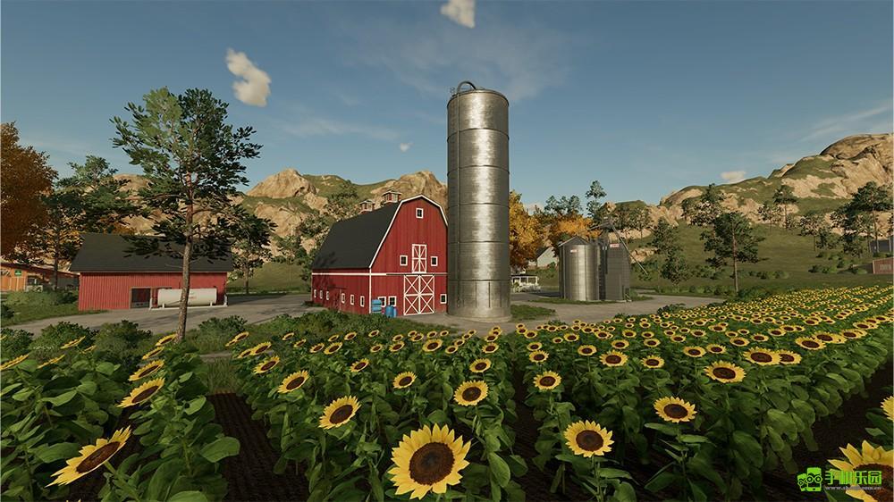 模拟农场23手机版地图介绍