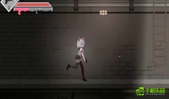 白毛少女大战僵尸