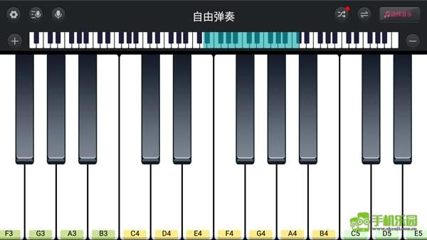 模拟钢琴