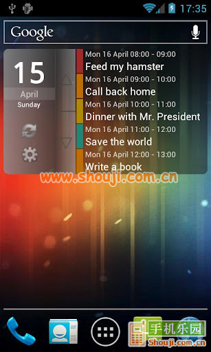 简洁日程小部件 Clean Calendar Widget Pro v4.41截图