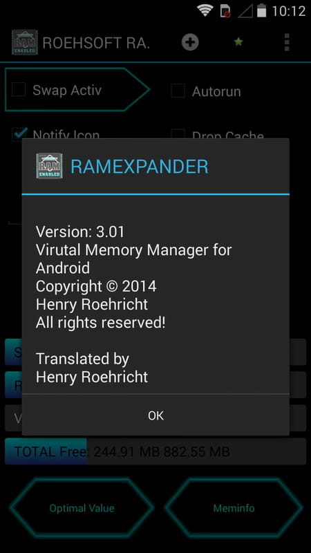 内存扩展（RAMEXPANDER）手机版APP v3.64截图