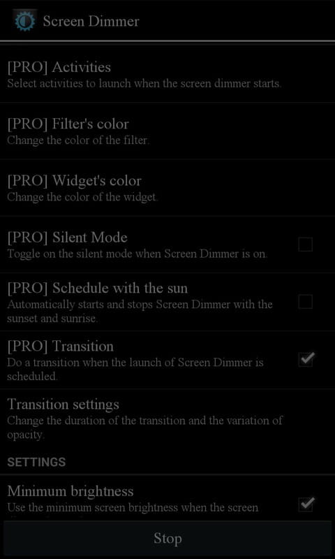 屏幕调光器 Screen Dimmer v2.3.3a截图