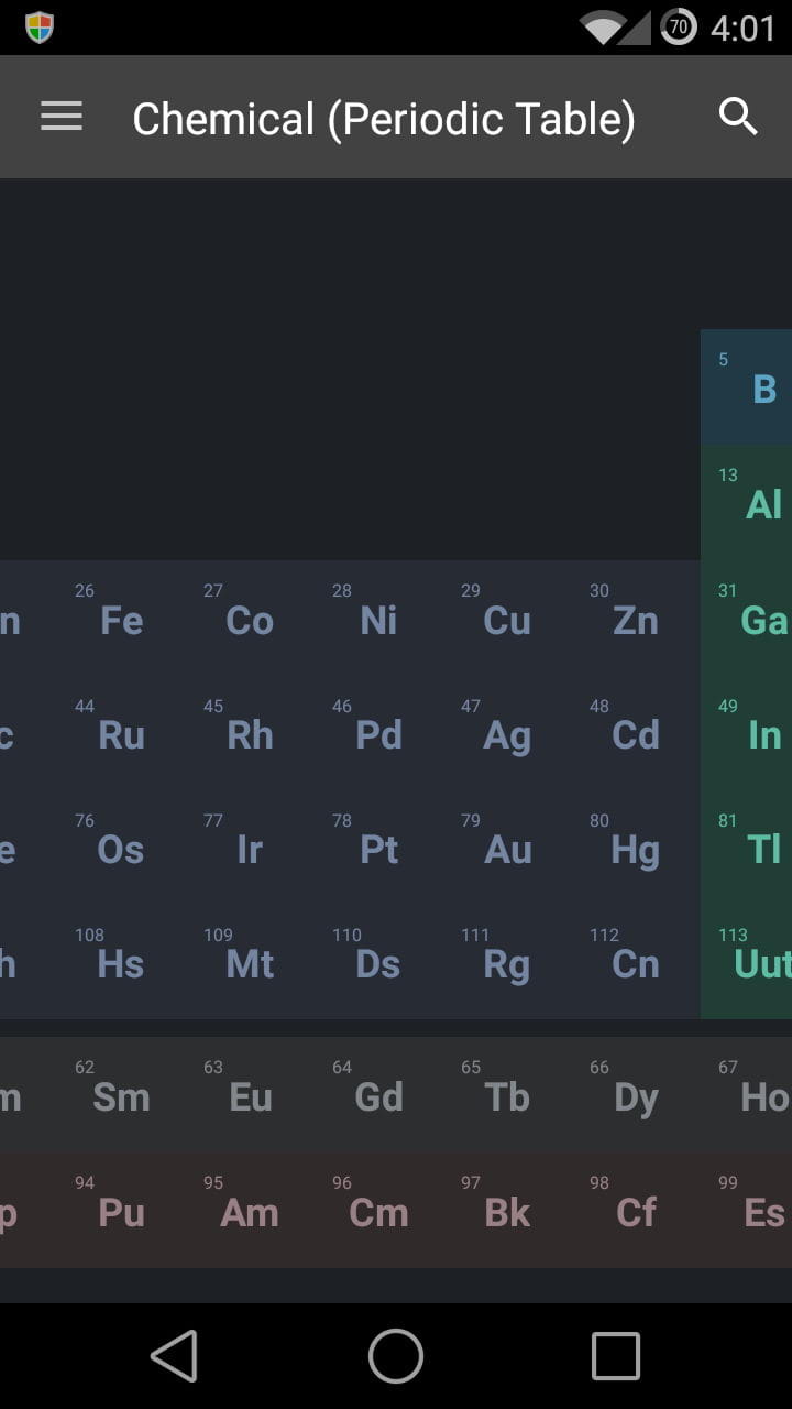 元素周期表 Chemical (Periodic Table) v6.5截图