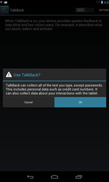 屏幕阅读Talkback  v8.1.0.278818032截图