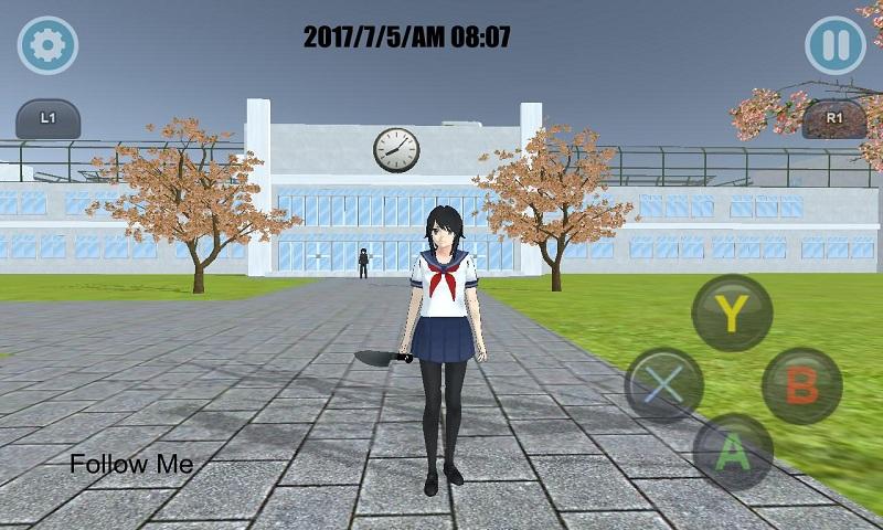 高校女生模拟器游戏2020中文版下载 v1.0截图3