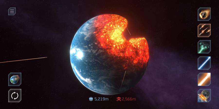 星球爆炸模拟器下载最新版3.0.0 v3.0.0截图