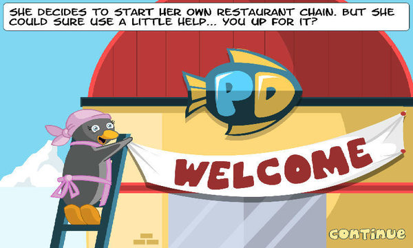 企鹅餐厅3d游戏中文版 v1.0截图