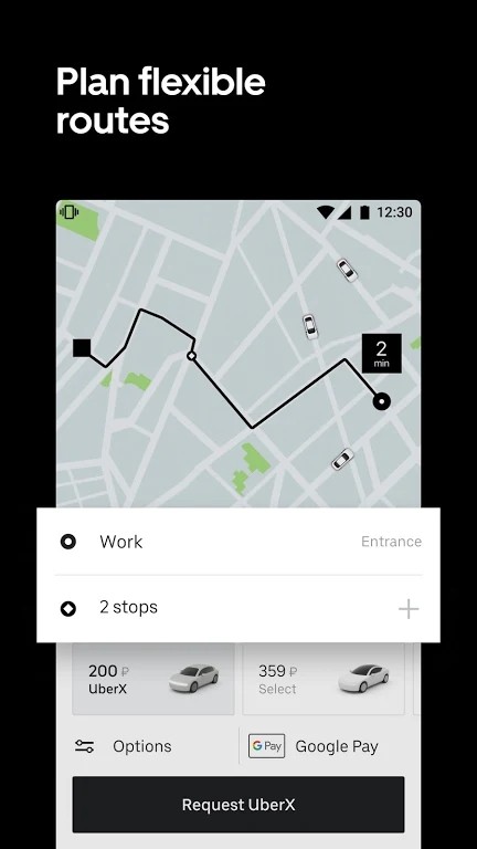 uber russia打车软件app安卓版 4.37.0截图