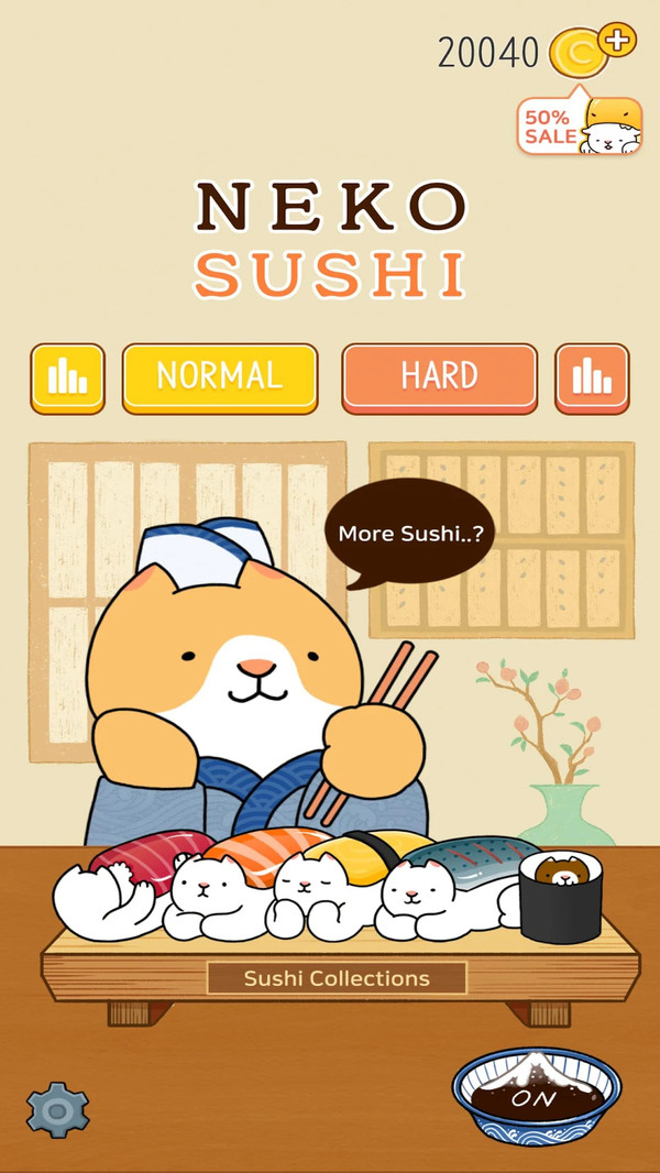超萌的猫咪寿司游戏安卓版 v3.1.6截图