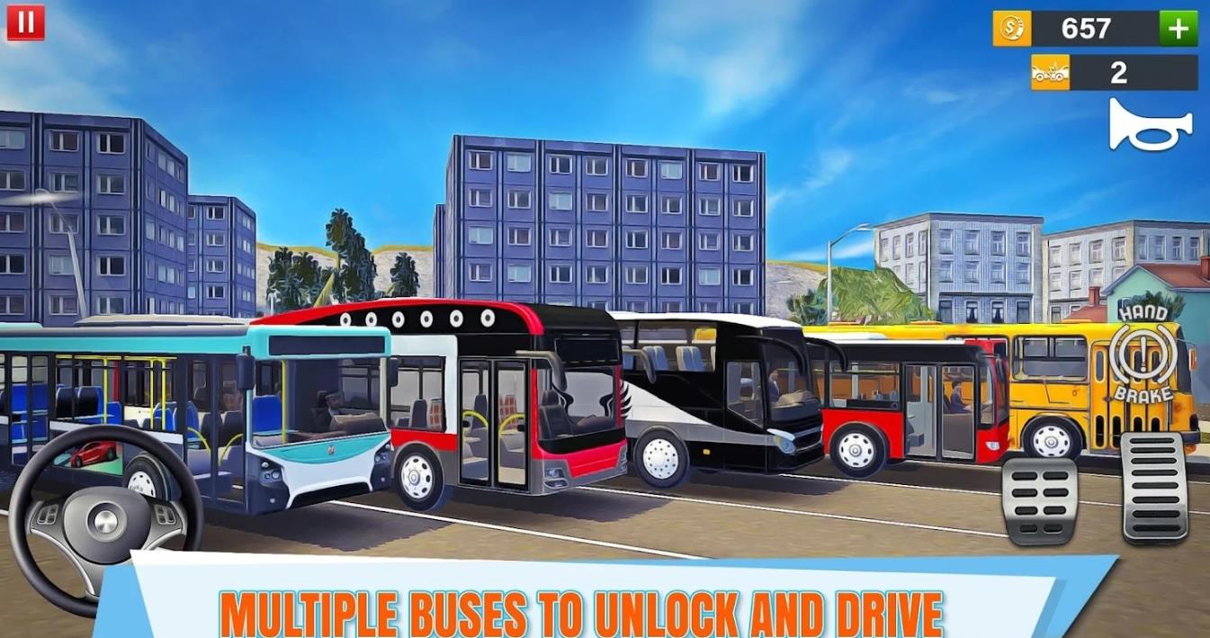 城市教练巴士模拟器2021游戏安卓版 v1.8截图