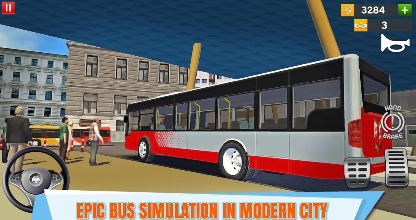 城市教练巴士模拟器2021游戏安卓版 v1.8截图