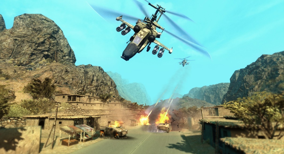 模拟驾驶直升机的游戏合集