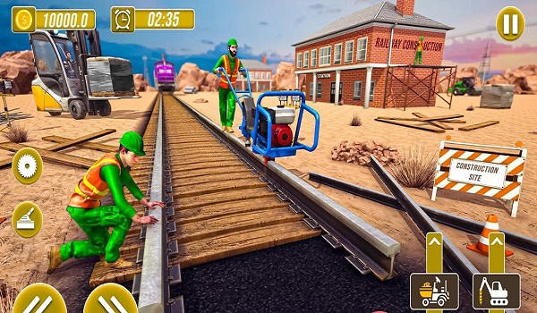 火车轨道建设模拟器游戏安卓版 v1.0截图