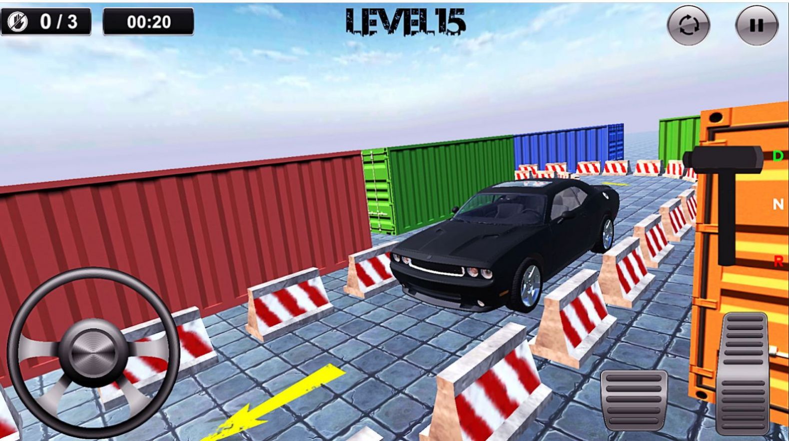 大型停车场模拟器游戏安卓版（Best Car Parking Pro） v1.3截图