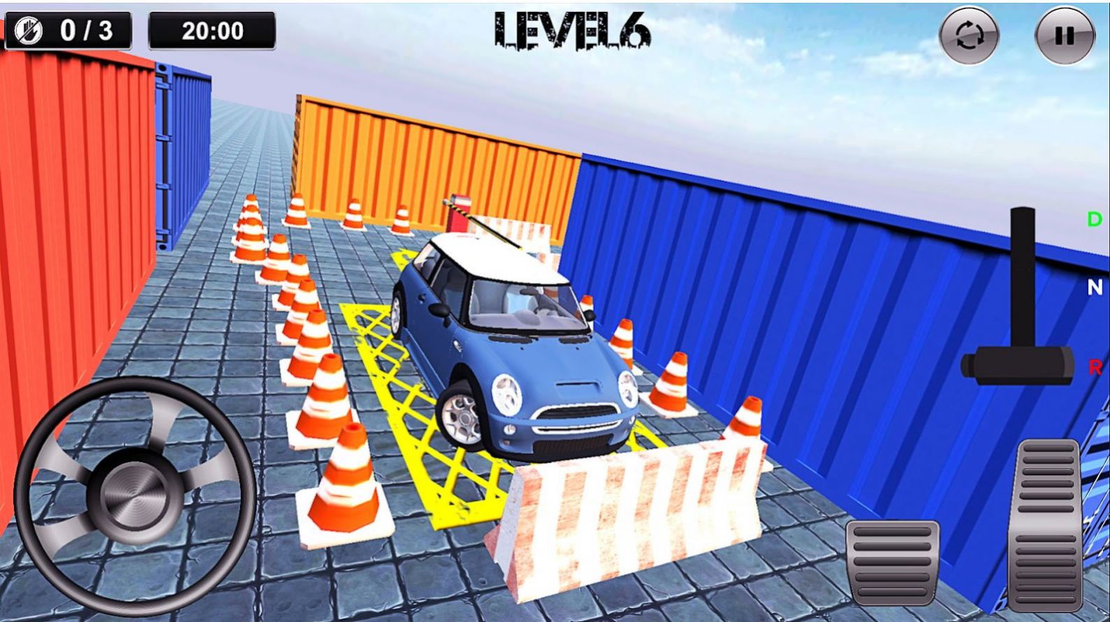 大型停车场模拟器游戏安卓版（Best Car Parking Pro） v1.3截图