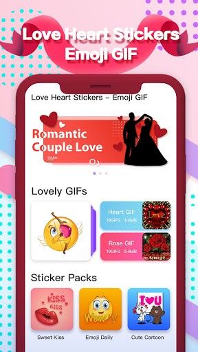 Love Heart Stickers高清壁纸app下载官方版 v1.0.9截图