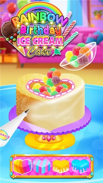 蛋糕烹饪模拟器游戏最新安卓版（Birthday Cake Maker） v1.3截图