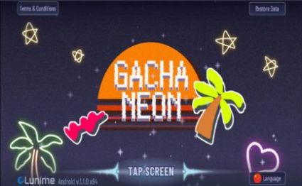 加查霓虹灯游戏最新官方版（Gacha Neon） v1.1.0截图