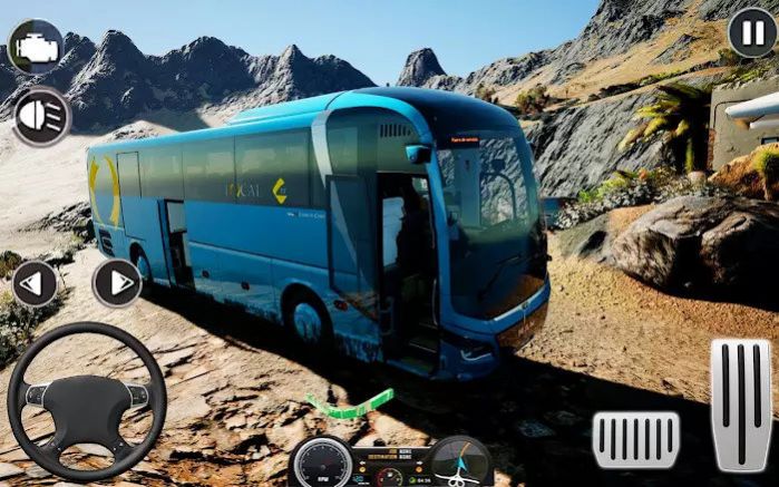 欧洲城市长途公交车模拟器游戏手机中文版（Euro City Coach Bus Simulator） v1.0截图