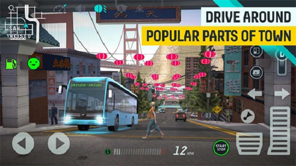 巴士模拟器pro2022游戏最新安卓版 v1.3.0截图