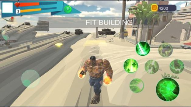 绿巨人城市超级战斗游戏安卓版 v3.0截图